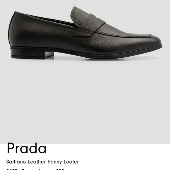 🍁SOLD🍁Prada Saffiano Penny Loafers - Picture 16 of 17